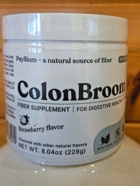 ColonBroom Strawberry Fiber Supplement